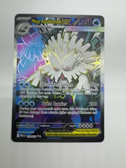Pokemon Mega Abomasnow EX 157/132 Me01: Mega Evolution Full Art Ultra Rare Holo - Image 1