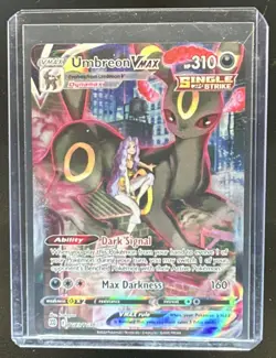 2022 Pokemon SWSH Brilliant Stars Umbreon VMAX Trainer Gallery #TG23/TG30 - Image 1