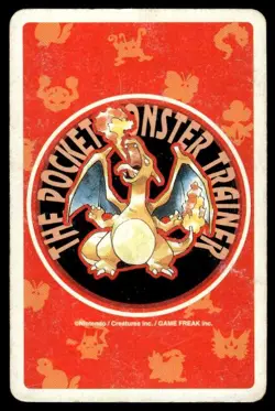 Starmie 10 of Diamonds Charizard Poker Deck Pokemon Japanese ~ HP - Image 2