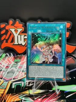 Yu-Gi-Oh! Blessing of The Voiceless Voice MP25-EN198 Ultra Rare 1st Ed NM - Image 1
