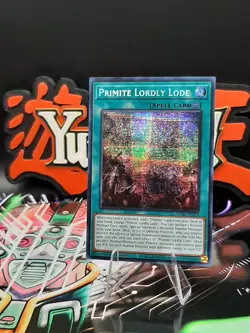 Yu-Gi-Oh! Primite Lordly Lode MP25-EN114 Secret Rare 1st Ed NM - Image 1