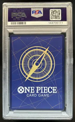 2025 One Piece 3rd Anniversary Carrying On Will Shanks Silver #OP09-004 PSA 10 - Image 2