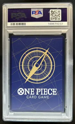 2025 One Piece Bandai Card Games Fest Monkey D Luffy #OP07-073 PSA 10 - Image 2