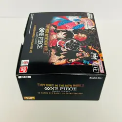One Piece English OP-09 EMPERORS IN THE NEW WORLD Booster Box NO SHRINK - USA -A - Image 2
