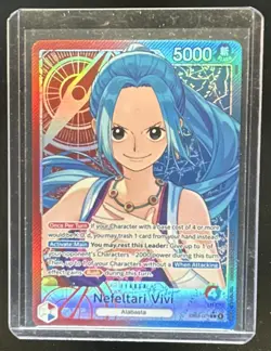 2026 One Piece Heroines Edition Nefeltari Vivi Leader #EB03-001 - Image 1