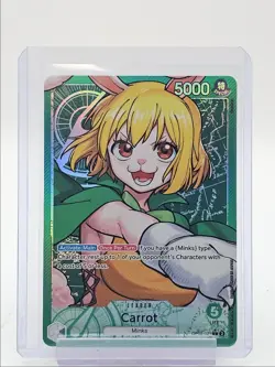 CARROT 2024 ONE PIECE TWO LEGENDS LEADER ALTERNATE ART OP08-021 Q3423 - Image 1