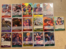 Lot Of One Piece Cards SR's Rares - Image 1