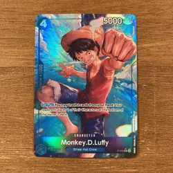 One Piece Monkey D Luffy Full Art PRB01 English - Premium Booster P-055 - Image 1