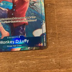 One Piece Monkey D Luffy Full Art PRB01 English - Premium Booster P-055 - Image 3
