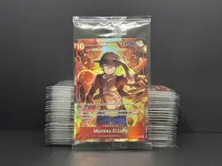 Monkey D. Luffy (Treasure Booster) ST10-006 One Piece Promo Card Foil SEALED X40 - Image 1