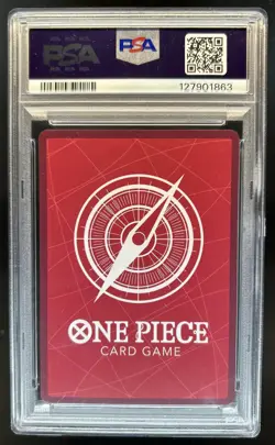 2025 One Piece EN Monkey D. Luffy Dodgers X One Piece Night Rare #010 PSA 10 - Image 2