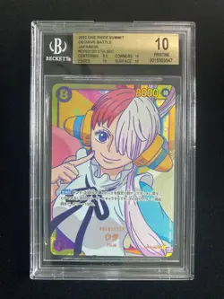 2022 One Piece Summit Japanese Decisive Battle #OP02120 BGS 10 Pristine IO35 - Image 1