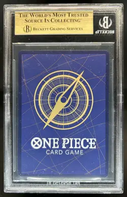 2025 One Piece 3rd Ann Divine Speed Monkey D Luffy Gold Foil #OP05-119 BGS 9.5 - Image 2