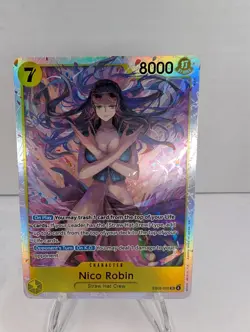 1x Nico Robin (055) EB03-055 Extra Booster: One Piece Heroines Edition Foil NM - Image 1