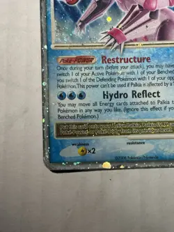 Pokemon Palkia LV.X Promo DP18 Diamond & Pearl Holo Foil Card Rare - Image 5