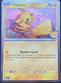Pikachu Pokemon Day 2026 Stamp Promo Card 30th Anniversary - Image 1