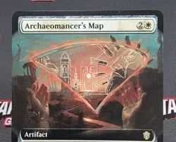 MTG Archaeomancer's Map- DAMAGED -Commander 2021 Magic the Gathering Card #339 - Image 3