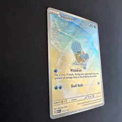 Pokemon TCG Squirtle 170/165 Sv: Scarlet & Violet 151 Illustration Rare Card NM - Image 2