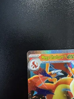 Mega Charizard Y ex - 022/217 Ascended Heroes Pokemon TCG Holo Double Rare Card - Image 3