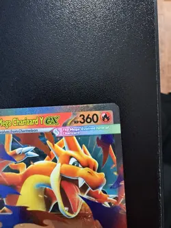 Mega Charizard Y ex - 022/217 Ascended Heroes Pokemon TCG Holo Double Rare Card - Image 4