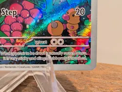 Pokemon Gloom 198/197 SV03 Obsidian Flames Full Art Holo Illustration Rare Card - Image 5