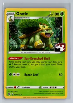 Grotle Uncommon Prize Pack Series Cards 007/172 NM Holo - Image 1