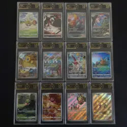 12 Lot OCD 10 Pokemon TCG Chinese Card AR Art Rare swablu latias A2 FI38 - Image 1