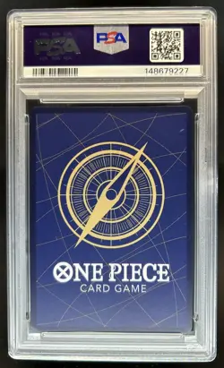 2025 One Piece Bandai Card Games Fest Monkey D Luffy #OP07-073 PSA 10 - Image 2