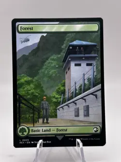 Forest 0025 Universes Beyond: Jurassic World Collection REX MTG NM - Image 1
