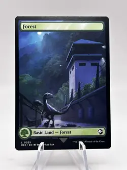 Forest 0025 Universes Beyond: Jurassic World Collection REX MTG NM - Image 2