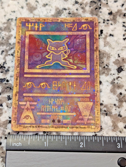 ANCIENT MEW POKEMON CARD 1999-2000 WIZARDS - Image 1