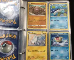 Pokemon cards with collectors binder. - Image 1