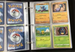 Pokemon cards with collectors binder. - Image 4