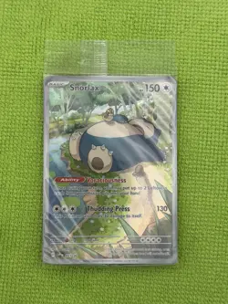 Snorlax SVP EN 051 Black Star Promo Scarlet & Violet Pokemon 151 Card - SEALED - Image 1