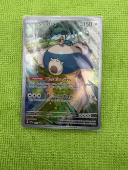 Snorlax SVP EN 051 Black Star Promo Scarlet & Violet Pokemon 151 Card - SEALED - Image 4