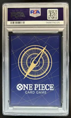 2025 One Piece Bandai Card Games Fest Monkey D Luffy #OP07-073 PSA 10 - Image 2