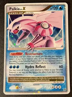 Pokemon Palkia LV.X TCG Promo Card 2008 DP18 RARE HOLO LP+ - Image 1