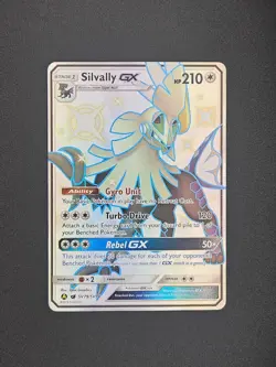 Pokemon TCG Silvally GX SV79/SV94 Hidden Fates Shiny Vault Holo Rare Card - Image 1