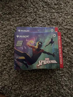 MAGIC THE GATHERING MARVEL SPIDERMAN COLLECTOR BOOSTER SEALED NEW BOX 30 CARDS 2 - Image 1