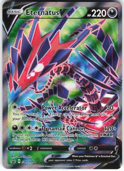 Eternatus V - SWSH044 Pokemon SWSH: Sword & Shield Promo Cards Holo Promo NM - Image 1