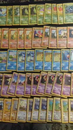 Pokemon Lot 568 cards WOTC Nonholo LP MP Base Jungle Fossil Rocket Neo E-reader - Image 4