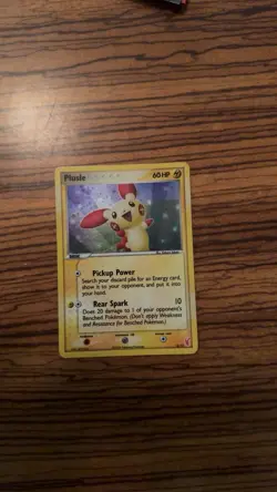 Plusle 6/12 Holo Deck Exclusive Promo Pokemon Card - Image 1