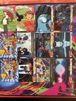 Pokemon TV Animation Series Trading Card Lot (52 Cards Total) Movie Promo Holo - Image 4