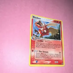 Pokemon Blaziken Holo Rare 100 HP EX Power Keepers 5/108 Nintendo 2007 Card - Image 2