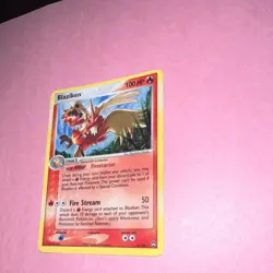 Pokemon Blaziken Holo Rare 100 HP EX Power Keepers 5/108 Nintendo 2007 Card - Image 3