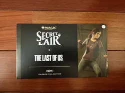 MTG Secret Lair The Last of Us Part I Playstation Rainbow Foil - New/Sealed - Image 1