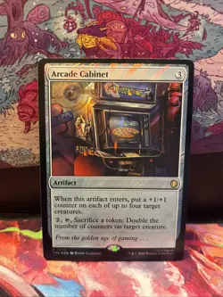 Arcade Cabinet (Surge Foil) Commander: Teenage Mutant Ninja Turtles Foil NM - Image 1