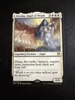 MTG - NM - Akroma, Angel of Wrath - Commander 2020 C20 - Image 1