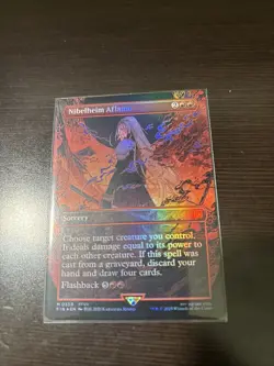 Nibelheim Aflame (Borderless) Final Fantasy Foil - Image 2