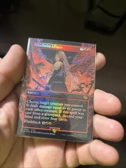 Nibelheim Aflame (Borderless) Final Fantasy Foil - Image 3